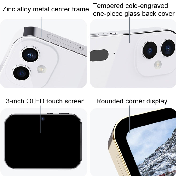 D6 CCD HD Digital Camera Movie Music Smart Camera Touch Screen Student Card Video Recorder, Excluding Memory, Black, White D6 CCD HD Digital Camera Movie Music Smart Camera Touch Screen Student Card Video Recorder, Excluding Memory, Black, White